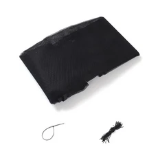 그물망 울타리 촘촘한 새 동물 메쉬 나일론 보호망 휀스 안전망 어린이 안전 보호 그물 다목적 내구성 계단, 02 200 X 79CM, 01 black