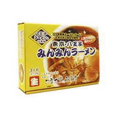 東京八王子名店Minmin Ramen醬油風味拉麵 3人份 495g, 1盒