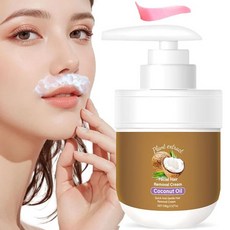 코코넛 오일 페이셜 제모 크림 - 효과적인 빠른 제모제 코코넛 오일 알로에와 복숭아가 함유된 바디 제모 크림 남성용 바디 제모 크림 (1개)