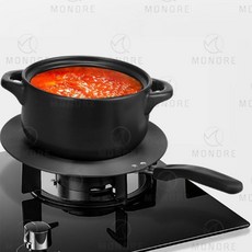 24cm 인덕션 유도기 접이식 손잡이 열전도 플레이트, 3mm - 24cm 접이식 손잡이