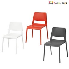 이케아 TEODORES 의자 화이트 703.509.38, 그레이 204.842.28, 1개