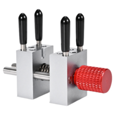 高精度手持台鉗 鋁合金模型台鉗 模型製作改造刻線鑽孔上色輔助工具, 1個