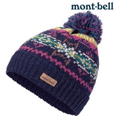 Mont-Bell 羊毛保暖帽 Jacquard Knit Cap
