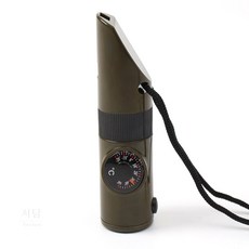 서담 LED 나침반 호루라기 휴대용호루라기, 없음, 1개