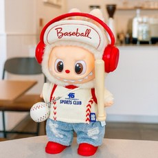 라부부 인형 야구 관람룩 7종 코디세트(인형미포함), 1개