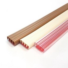 연경질 다용도 쿠션 보호대 2M_미닫이문 손끼임 예방 어린이 안전용품, 투명, 1개