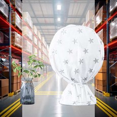 선풍기 풀커버 소형 북유럽 위생적 디자인 먼지망 오염방지 온풍기