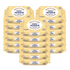 크리넥스 마이비데 키즈 캡 40매 18팩 화장실 물티슈 배변훈련