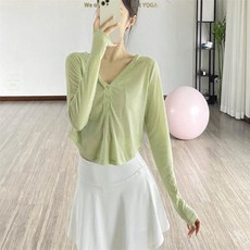 끈이스토어 필라폴 단추티 필라복 여름필라테스복