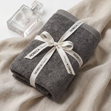 호레카클래식스 호텔수건 고급 40수 페이스타월 수건세트 국내제작 180g, 1개, 차콜그레이