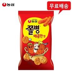 쫄병스낵 매콤한맛, 82g, 12개
