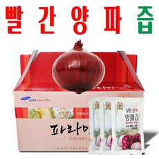 빨간양파즙/ 자색양파즙/ 적양파즙/ 무안 황토 자색 양파/ 파라마식품/ 1010ml x80팩, 80개, 100ml