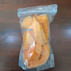 [그린키농원] [손질완료] 껍질 깎은 국내산 늙은호박 1kg / 간편 요리 호박죽용, 5개