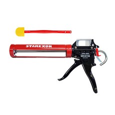 스타렉슨 실리콘건 SR-K729 베어링 내장형 (노즐각도 커팅날 장착/헤라 포함), 1개