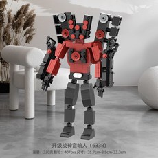 캐릭터 조립 프라모델 스키비디토일렛 장식품, 궁극의 전쟁의 신