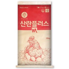 한일 닭사료 산란 플러스 20kg 산란닭 청계 오골계 토종닭 사료, 1개