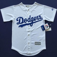 YS스포츠 LA 스타일 야구 셔츠 가디건 남녀공용 유니폼 메이저리그 저지 야구복 화이트