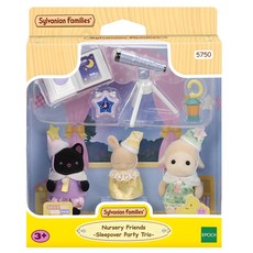 EPOCH Sylvanian Families 森林家族 寶寶好朋友星座睡衣派對公仔組 5750, 1套