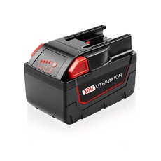 밀워키 M28 리튬이온 48-11-283 배터리 호환 28V 전동공구용 배터리, M28 3000mAh 배터리, 1개