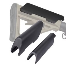 엘레먼트 CTR스톡 칙패드 하이/로우 CTR 칙패드 전동건 개머리판 치크 라이저 악세사리 라이플 패드 에어소프트건 서바이벌 밀리터리용품 군장, A타입(LOW), BLACK(검정)