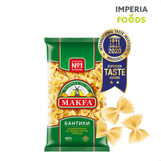 막파 MAKFA 파스타 면 리본 Pasta Ribbon Farfalle 파르팔레, 1개, 400g