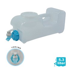佳斯捷冷泉冷泡壺5.3L冰箱水壺露營水箱, 1個