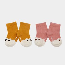 모노레임 아기 동물 양말 Baby Socks_2 colors 184030, 모노레임 동물 양말/Yellow(1-12개월)