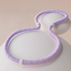 블루바구니 줄훌라후프 다이어트 홈트유산소 효과좋은, 1개, 라일락 1.6kg, 1kg