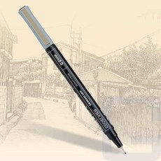 굿단미 검정 드로잉펜 6입 세트