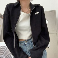 여성 캐주얼 양지 카라 아우터 gns+1362rF