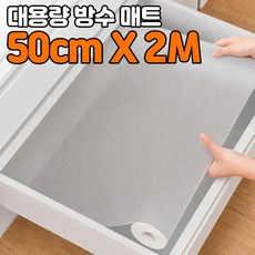 타니아홈 잘라쓰는 논슬립 주방 서랍 방수매트, 1개, 투명