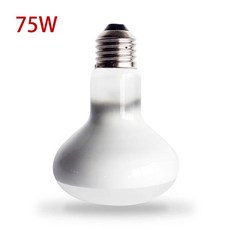 발열전구 온열 열등 1 개 파충류 난방 램프 220V 히터 전구 UVA UVB 거북이 도마뱀 반려동물 일광 수족관 여러, 75W