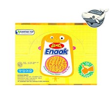 라면땅 맛의 바삭한 박스 스낵 고소한 라면과자, 16g, 1개