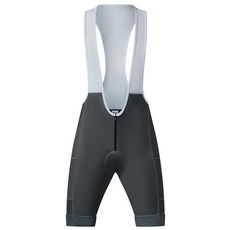 EASYINPRO 남성용 Pee 지퍼 플라이 사이클링 빕 반바지 패딩 바이크 자전거 UPF50+ 회색.