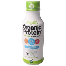 Orgain 蛋白奶昔香草豆, 414毫升
