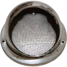 DIY合作社 304不鏽鋼平面排煙罩 台灣製造 排煙孔149mm/204mm 加厚款 不鏽鋼排煙管 圓形外氣口 附發票, 銀色, 1個