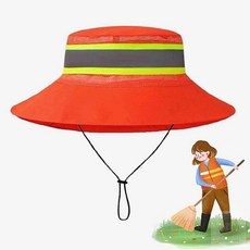 안전 작업모자 작업자용 형광 여름 챙모자 DD-13174