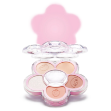 AMUSE Flora Eye Palette 花瓣眼影盤, 01 Floral Peach 美樂蒂, 1個