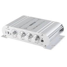 2.1 채널 미니 앰프 20W+20W+40W 하이파이 파워 앰프 DC 12V 2A 서브 우퍼 앰프 스테레오 CD MP3 MP4 PC 자동차 홈 스피커용 베이스 트레블 RC, 2.1 채널 미니 앰프, 20W+20W+40W 하이파이