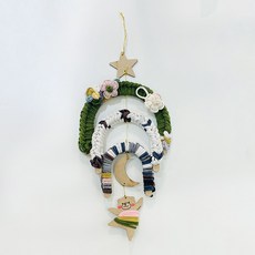 업사이클링 양말목공예 발레리나 모빌 만들기, 1개