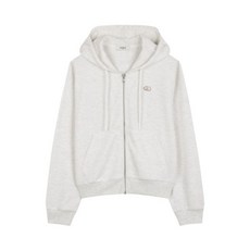 폴햄 여성 코숏 더블니트 후드 크롭 집업PHG5TC2210 WFU443 TUO212