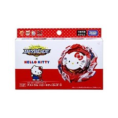 【震撼精品百貨】戰鬥陀螺 BURST BBG-40 KITTY x BEYBLADE 戰鬥陀螺 聯名限定款*22612, 1個, 紅色