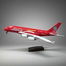 에어버스 A380 비행기 모형 항공기 여객기 다이캐스트 1:160, 기본형(조명없음)