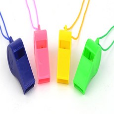 우주마켓 호루라기 3P 어린이호루라기목걸이