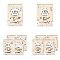 좋은느낌 유기농 100퍼센트 순면 맥시슬림 중36x4/대32x4 샘방지 중형 대형 생리대, 좋은느낌 유기농 100퍼센트 순면 맥시슬림 중36x4/