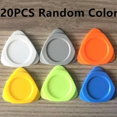 10/20개 삼각형 플라스틱 프라이 오프닝 도구 휴대폰 수리 쉘 분해, 01 random 20pcs, 01 20pcs random color