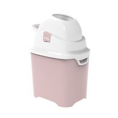 Diaper Champ 氣密隔臭尿布桶經典款，多色可選，單手操作，大容量設計，安全無毒材質, 玫瑰色