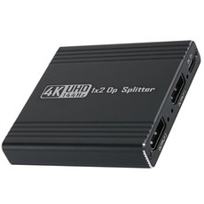 DP 1대2 분배기 4K144Hz MST지원 멀티출력허브 학원 자취방 아파트