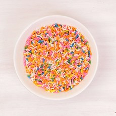 달곰베이킹 스프링클 레인보우바, 100g, 1개