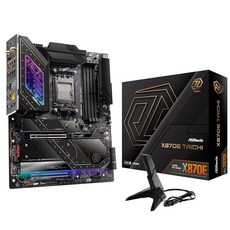 ASRock X870 Pro-A WiFi ATX 마더보드 - AMD AM5 Ryzen 9000/8000/7000 DDR5 8000+(OC) PCIe 5.0 듀얼 USB4, EATX, Taichi